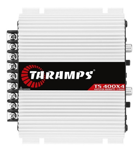 Amplificador Taramps 400w Ts400x4 V5 Fio High Input Digital