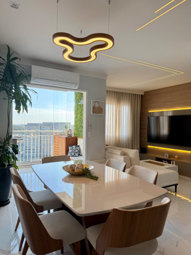 Apartamento Mobiliado Com Vista Deslumbrante | Último Andar | 2 Dorms + Varanda Gourmet | Bairro Cerâmica - São Caetano Do Sul - Porteira Fechada
