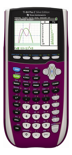 Texas Instruments Ti-84 Plus C Silver Edition Graphing Calcu