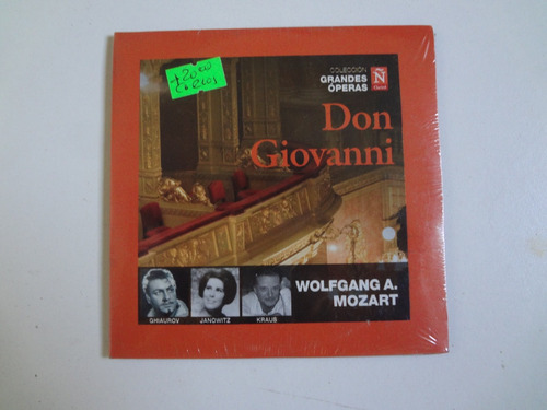 Grandes Óperas Clarín Ñ Sellado Wolfang Mozart  Don Giovanni