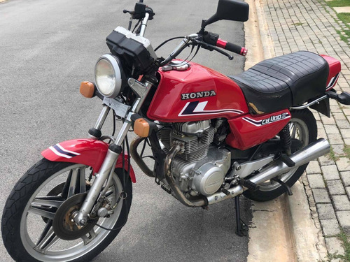 Honda Cb400 - 82/82 - Vermelha (relíquia)