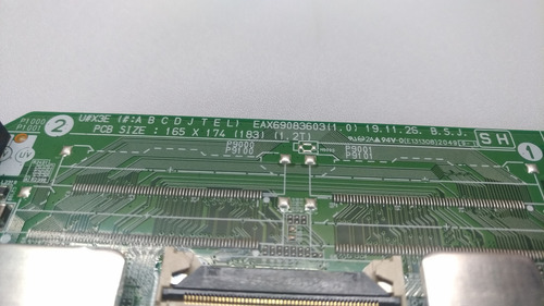Placa Principal Lg 50un7310psc Eax69083603(1.0) Ebu66091909 (Usado)