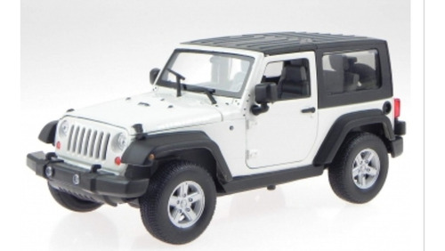 Jeep De Colección Wrangler Rubicon Escala 1:24 Metálico 