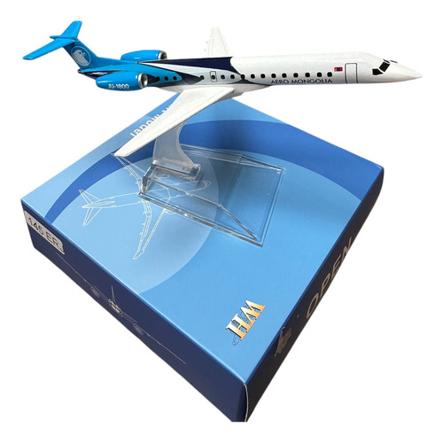 Avión Jet 145 Erj Colección Escala 1:400 En Caja