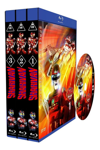 Blu-ray O Policial Do Espaço Sharivan - Space Sheriff