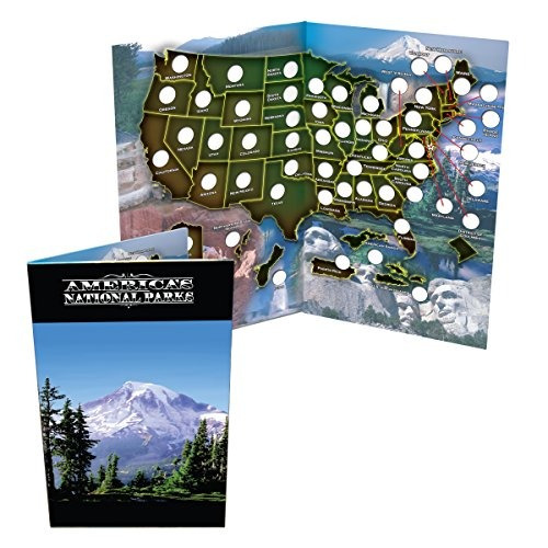 National Park Quarter Collection Folder Folder Map