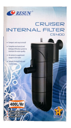 Filtro Acuario Interno Cabeza Poder Pecera Aireador Cs-400