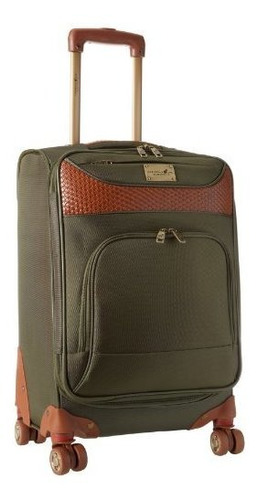 Maleta De Mano Caribbean Joe Spinner De 20 Pulgadas, Verde O