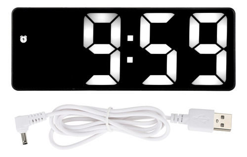 Clock Supplies, Espejo Led, Alarma, Mesa Digital Electrónica