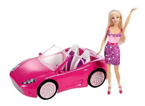 Vehiculo Convertible De Barbie
