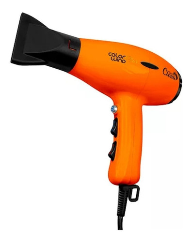 Secador de cabelo Santa Clara Color Wind Plus laranja 220V