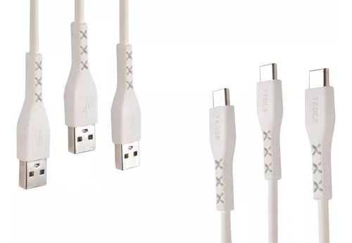 Pack 3 Cables Usb Tipo C A Usb