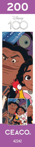 Rompecabezas Moana Del 100 Aniversario De Ceaco Disney, 200