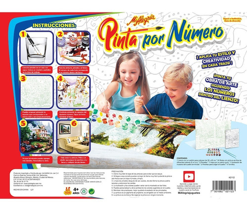 Imagen 3 de 3 de Pinta Por Números - Mi Alegría