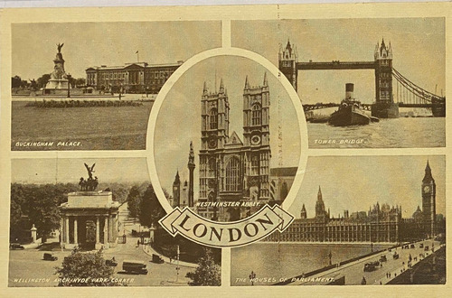 Antigua Postal Buckinghan London Reino Unido P02/ 31