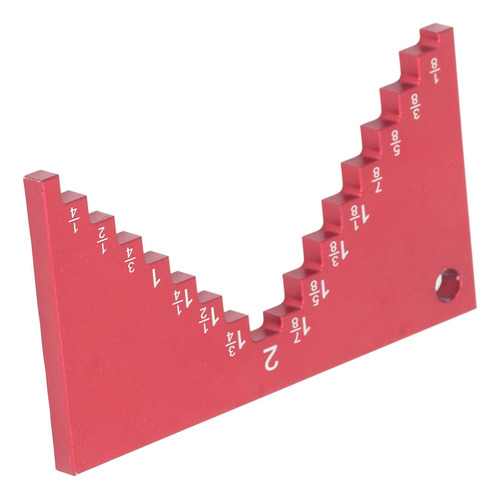 Mesa Anodizada Roja De Aleación De Aluminio Con Manómetro Es