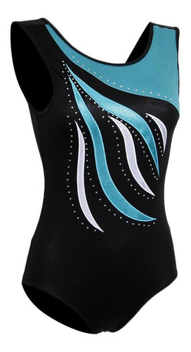 Gimnasia Deportiva Glitter Metallic Para Niños De 4 A 16 Año