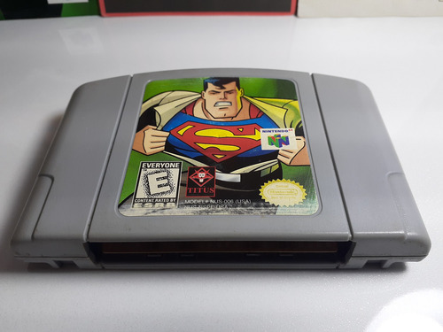 Superman The New Superman Adventures Nintendo 64. (Usado)