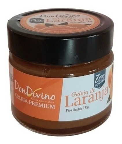 Geleia Zero De Laranja 190g - Don Divino