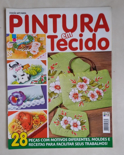 Revista Pintura Tecido 55 Panos Capas 278o