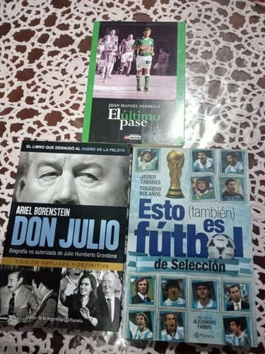 Libros Futbol Argentino El Precio Es Por Los 3