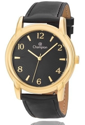 Relógio Champion Couro Masculino Ch22840p