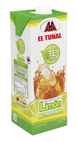 Bebida Liquida Te Limon El Tunal 1lt 0266 1.73 Ml.