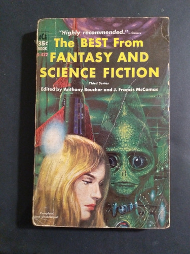 The Best From Fantasy And Science Fiction Libro 1954 Libro 