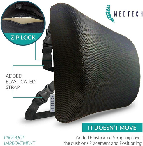 Colín Lumbar Para Sillas De Oficina O Auto, Soporte Espalda