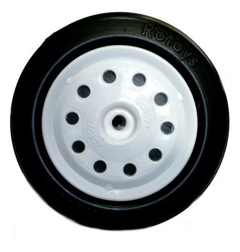 Imagen 4 de 6 de Rueda Original Rotoys Para Autos Andadores Incluye Taza