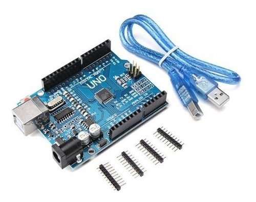 Arduino Uno R3 Smd Con Cable Usb