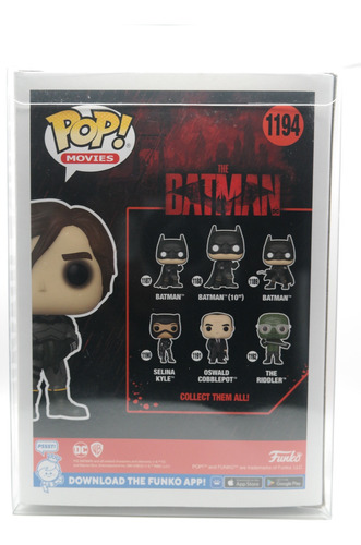 Funko Pop! The Batman Bruce Wayne (batsuit) #1194 Special Ed (Usado)