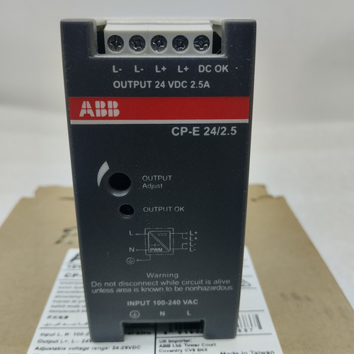 Fuente Alimentación Abb Cp-e 24 Vcd 1svr427032r0000 2.5a