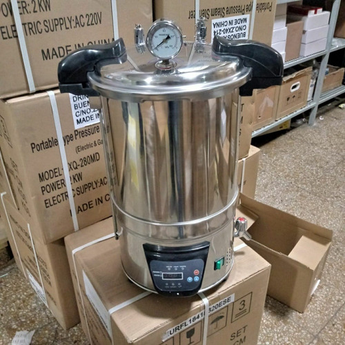 Imagen 4 de 5 de Autoclave Digital Semiautomático Uso General 18 Litros