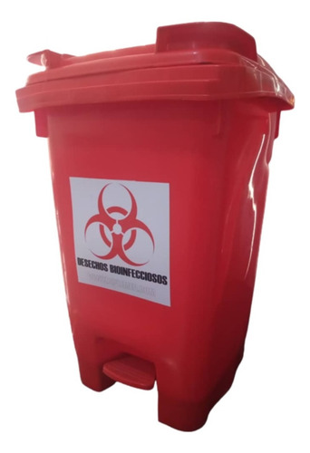 Papelera Para Desechos Bioinfecciosos Biologicos 60 Litros
