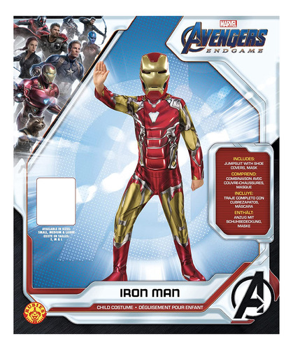 Rubies Marvel Avengers: Endgame - Disfraz Y Máscara De Iron