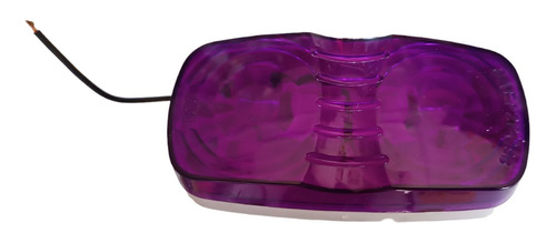 Farol Lateral Morado 12 Volt Con 2 Ampolletas