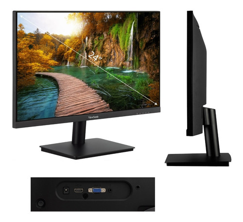  Monitor Viewsonic Va2215-h 22 Full Hd