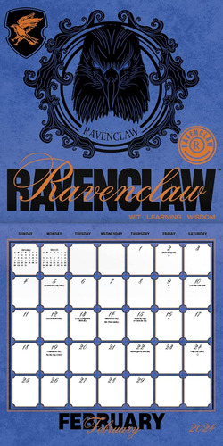 Calendario De Harry Potter 2024 Paquete De Calendario De P