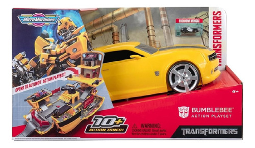 Brinquedo Micro Machines Playset De Batalha Bumblebee 3054