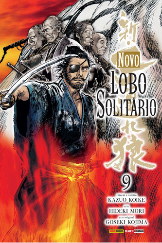 Novo Lobo Solitário - Volume 9, de Koike, Kazuo. Editora Panini Brasil LTDA, capa mole em português, 2018