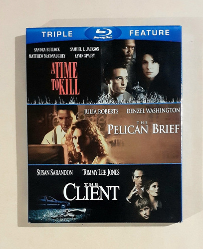 A Time To Kill + Pelican Brief + The Client Blu-ray Original