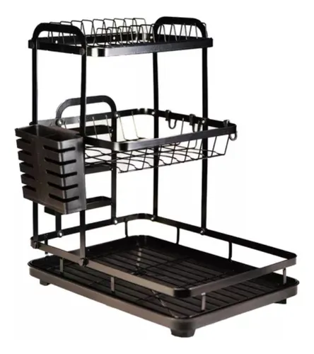 Escurridor De Platos 3 Niveles Escurridor De Loza Secaplatos