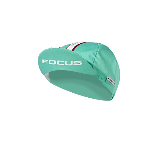 Gorro Ciclismo Focus Race Cap Verde Blanco 