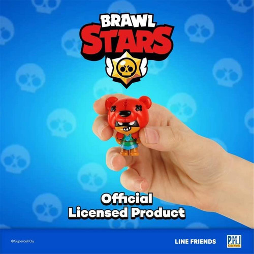 Conjunto De 8 Bonecos Brawl Stars, Pacote Com 8