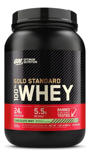 Proteina Whey Menta 898g Optim - G A $53 - G A $530