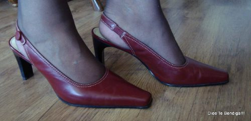 Zapatos Color Guinda Seca Anne Klein2 Numero 39