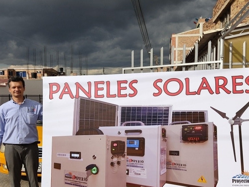 Imagen 9 de 10 de Kit Panel Batería Controlador Led (componentes Planta Solar)