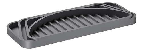 Bandeja De Goteo Para Refrigerador, Evita Derrames De Gris