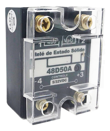 Rele Estado Solido Ssr Loti 50a 48d50a 5-32vdc 480vac